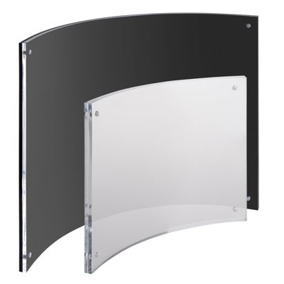 Cornice portafoto magnetica, curva 