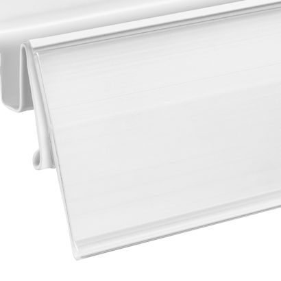 Profilo portaprezzi TE per scaffali Tegometall 39 mm | 1320 mm | bianco 