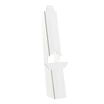 Piedini doppi in cartoncino, bianco A4 
