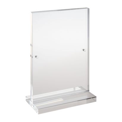 Porta avvisi da banco con base a T magnetico formato verticale | A6