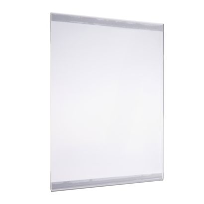 Tasca in vetro acrilico con nastro magnetico A4  | formato verticale 