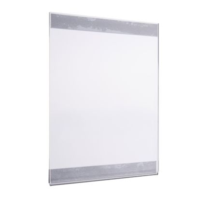 Tasca in vetro acrilico con nastro magnetico A6  | formato verticale 