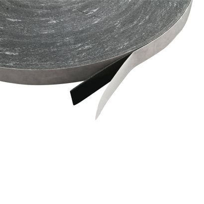 Nastro biadesivo in schiuma PE, nero, 1 mm di spessore, adesione forte, EL100-02 15 mm