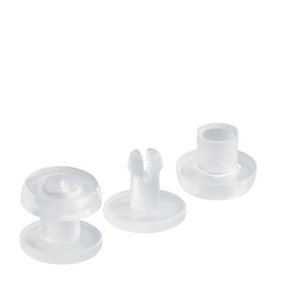 Occhielli a pressione in plastica, versione spessa 5 mm