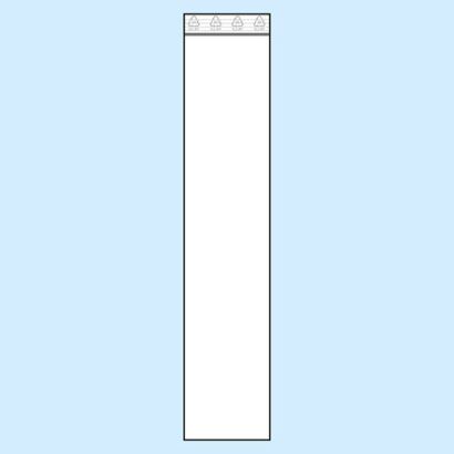 Sacchetti con chiusura ZIP, plastica PE 50 x 250 mm | 50 µm