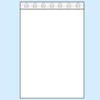 Sacchetti con chiusura ZIP, plastica PE 180 x 250 mm | 90 µm