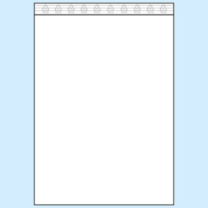Sacchetti con chiusura ZIP, plastica PE 300 x 400 mm | 90 µm