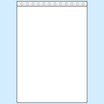 Sacchetti con chiusura ZIP, plastica PE 500 x 600 mm | 50 µm
