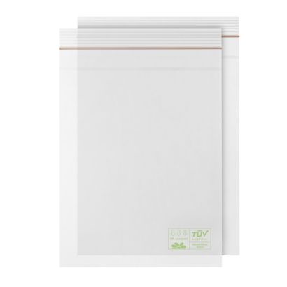 Sacchetti con chiusura ZIP, film in PLA ecologico 160 x 220 mm