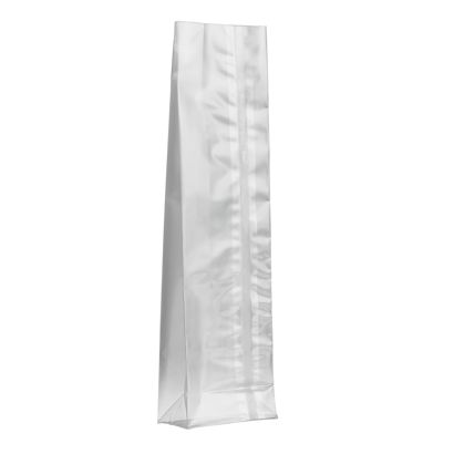 Sacchetti fondo piatto con cucitura sigillata, film OPP, 55 x 35 x 210 mm | 40 µm