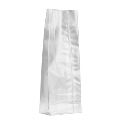 Sacchetti fondo piatto con cucitura sigillata, film OPP, 70 x 40 x 195 mm | 40 µm