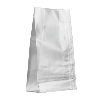 Sacchetti fondo piatto con cucitura sigillata, film OPP, 140 x 80 x 260 mm | 40 µm