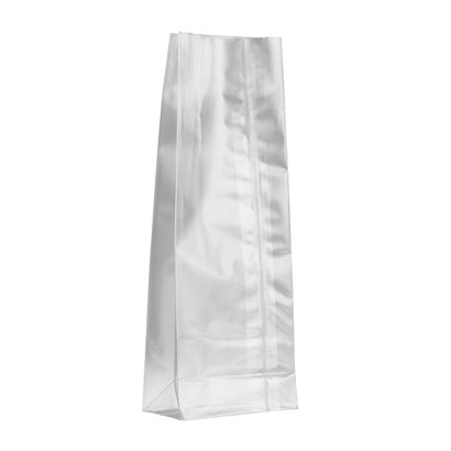 Sacchetti fondo piatto con cucitura sigillata, film OPP, 70 x 40 x 195 mm | 50 µm