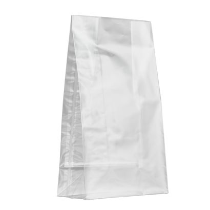 Sacchetti fondo piatto con cucitura sigillata, film OPP, 140 x 80 x 260 mm | 50 µm