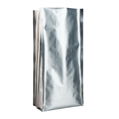 Sacchetto caffè con K-sealing, argento 420 x 170 mm