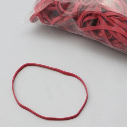 Elastico, rosso 5 mm | 100 mm