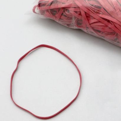 Elastico, rosso 5 mm | 120 mm