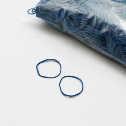 Elastico, blu 1 mm | 30 mm