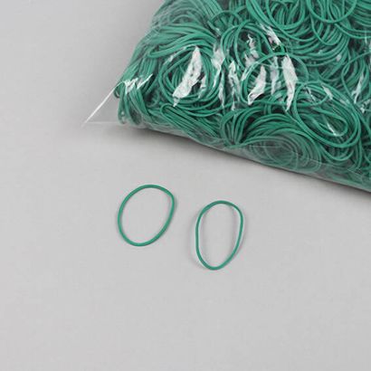 Elastico, verde 1 mm | 30 mm