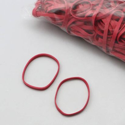 Elastico, rosso 5 mm | 60 mm