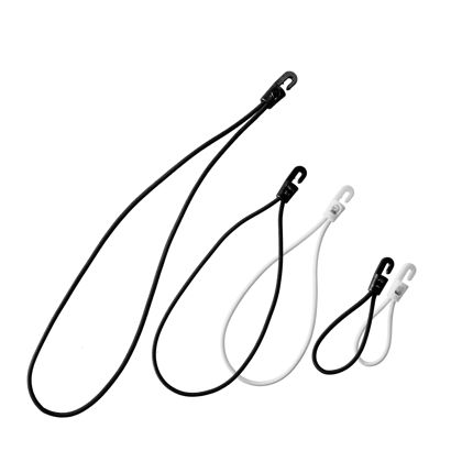 Corda elastica con gancio in plastica 