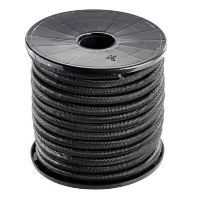 Fune elastica 10 mm, nera 