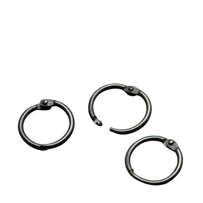 Anelli per rilegatura Metallo null | 14 mm - spedito aperto