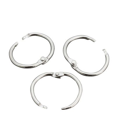 Anelli per rilegatura Metallo null | 14 mm - spedito aperto