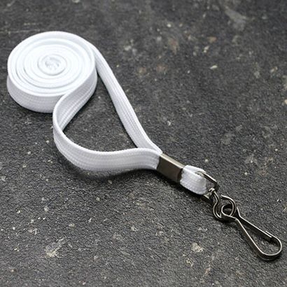 Lanyard, 10 mm di larghezza null | con gancio metallico girevole