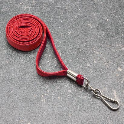 Lanyard, 10 mm di larghezza null | con gancio metallico girevole