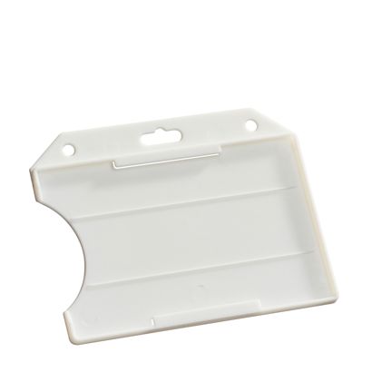 Buste porta badge in plastica rigida, aperte null