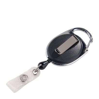 Porta badge a yoyo con clip da cintura null