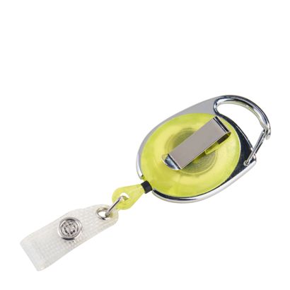 Porta badge a yoyo con clip da cintura null