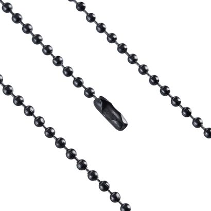 Catena a pallini con chiusura connettore null | 2,4 mm | 102 mm