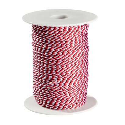 Cordoncino raso in bobina, 2 mm x 100 m, viscosa 