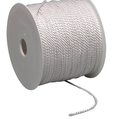 Cordoncino raso in bobina, 2 mm x 100 m, viscosa null