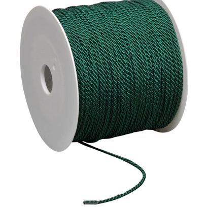 Cordoncino raso in bobina, 2 mm x 100 m, viscosa null