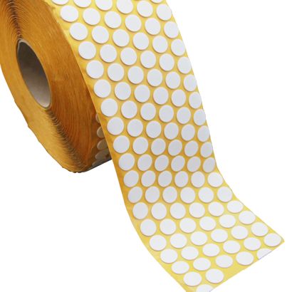 Bollini biadesivi in schiuma, 1 mm di spessore, forte/forte 17 mm | 10000 pz