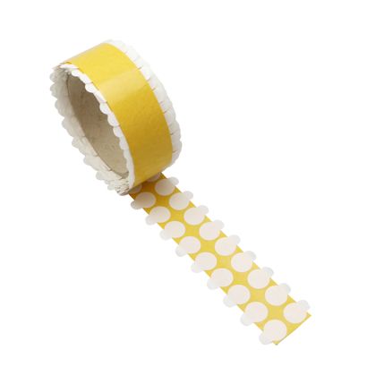 Bollini biadesivi PET, forte/forte 25 mm | 1.000 STK