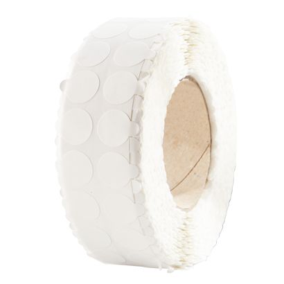 Bollini biadesivi, forte/debole 20 mm | 5000 pz