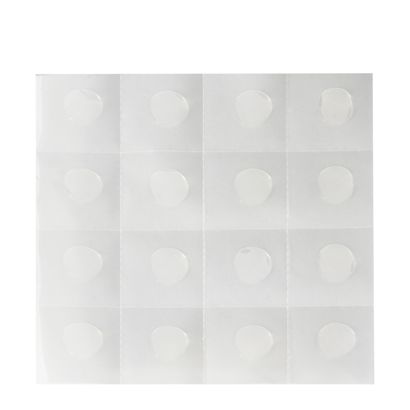 Punti colla di silicone su foglio rimovibile 