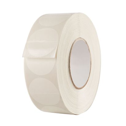 Bollini adesivi, forte, perforato su un lato 50 mm | 2.500 STK