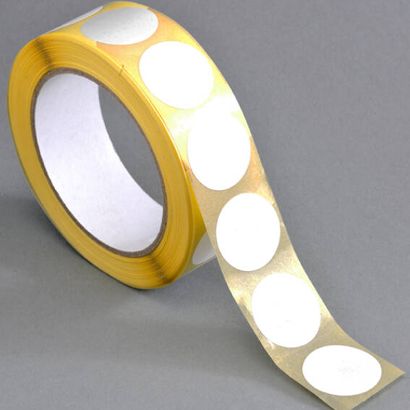 Bollini adesivi colorati in carta 30 mm | null