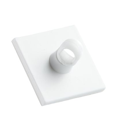 Bottoni adesivi con occhiello 30 x 30 mm  | bianco 
