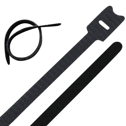 Fascette a strappo, 202 x 12 mm, nero 