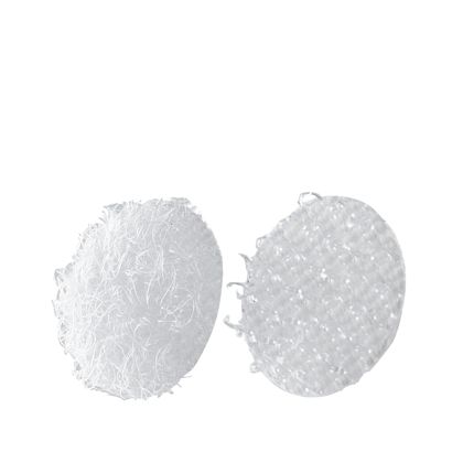 Bollini a strappo su foglio, set di asola e uncino 10 mm | null | 216 STK | Set - nastro maschio + nastro femmina