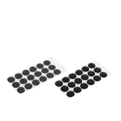 Bollini a strappo su foglio, set di asola e uncino 10 mm | null | 216 STK | Set - nastro maschio + nastro femmina