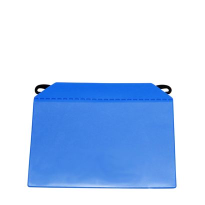 Tasche di contrassegno per contenitori in filo metallico, con ganci per appendere e strisce magnetiche formato orizzontale | A5