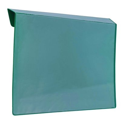 Tasche di contrassegno per paretali per pallet, con piega per agganciare A5  | verde 