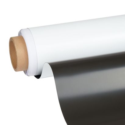 Foglio di ferro, bianco, 0,5 mm di spessore, 1.000 mm di larghezza 10 m